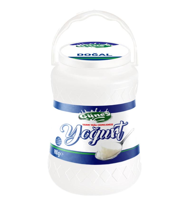 GÜNEY 900 GR DOĞAL YARIM YAĞLI YOĞURT