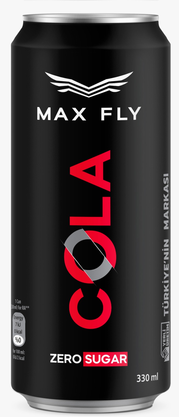 MAX FLY COLA SIFIR ŞEKER 330 ML
