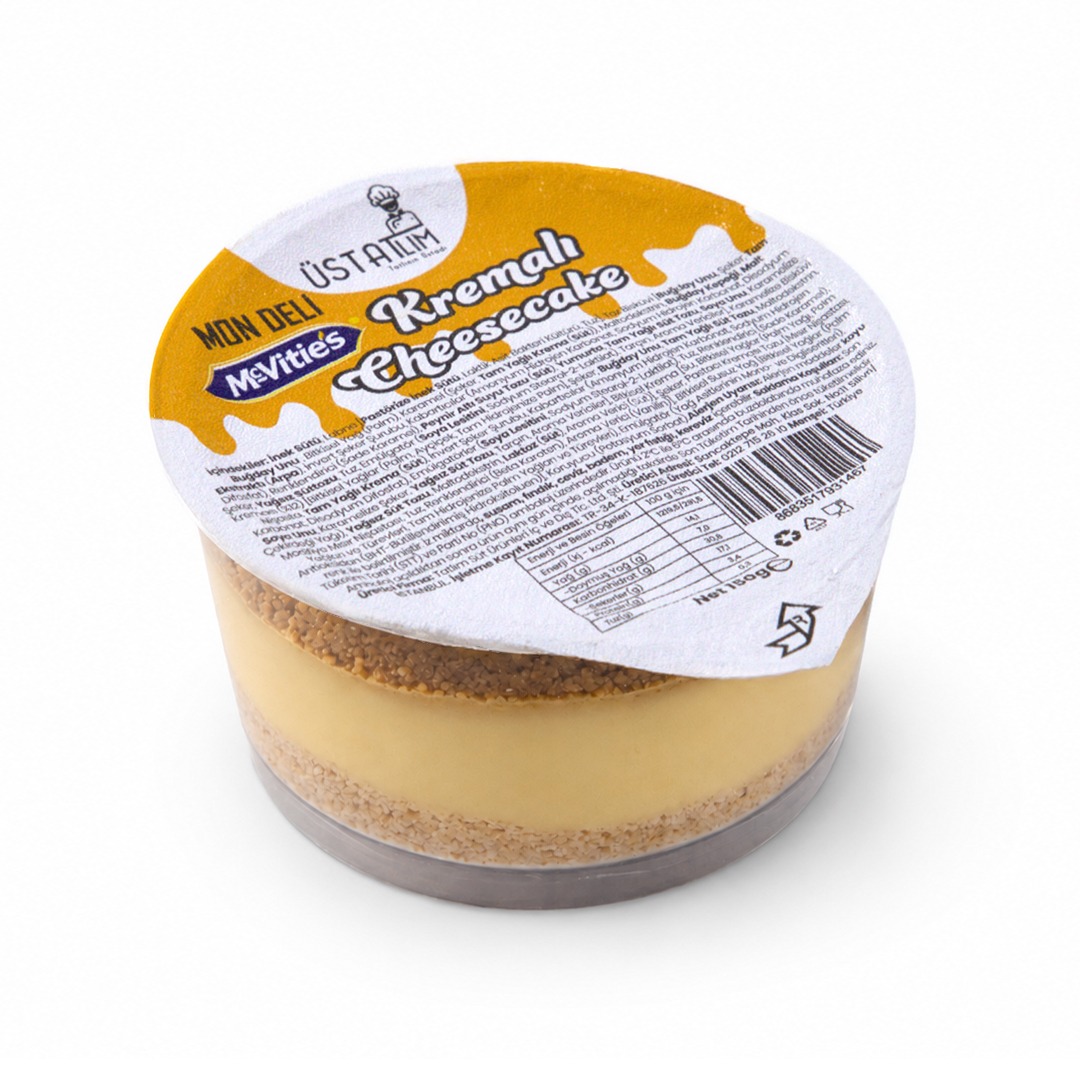 ÜSTATLIM MCVITIES KREMALI CHEESECAKE 150 GR